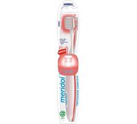 Meridol Brosse À Dents Protection Complète Des Gencives Avec Poils Doux Et Dents Sensibles. Produit Avec 40% De Plastique Recyclé