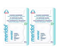 méridol® fil dentaire élargi ciré Fil Dentaire 2x40 m