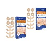 MERIGLARE 2 Feuilles de Silicone pour L'atténuation Des Cicatrices, Réduction Rapide Des Chéloïdes