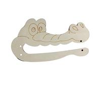 MERIGLARE Accessoires pour Tableau Sensoriel, Jouet éducatif pour L'éveil, Kit de Création de Tableau D'activités, Crocodile