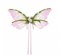 MERIGLARE Ailes Papillon Fait Main Acsoire, Rose | Structure Transluci, , pr Séan Photo, Enfants