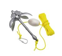 MERIGLARE Ancre Corde Pratique | Pliable, Portable, Ancre c Rangement, pr Kayak