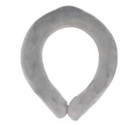 MERIGLARE Anneau Chauffant pour Le Cou, Chauffe-cou Mains Libres, Idéal pour L'hiver, Température Constante de 48 °C, Tube Chauffant pour Le Cou, Gris clair