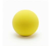 MERIGLARE Balle d'Entraînement Silencieuse Balle de Pickleball Balle en Mousse Balle d'exercice Moelleux Contrôle Aisé Apprentissage Serein Adaptée aux Enfants, Yellow
