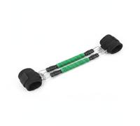 MERIGLARE Bande de Résistance Extenseur de Poitrine Corde Élastique Sangle de Cheville Conception Renforcée TPE et Gaine Tissée Adaptée à Exercices de Force, Vert, 20 Livres