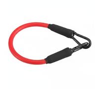 MERIGLARE Bande de Résistance Femmes Bande d'exercice Sangle de Cheville Corde Élastique Sangle de Glute en Latex Antidérapante pour Kickbacks et Élévations des, Rouge, 15 Livres