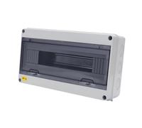 MERIGLARE Boîte de distribution électrique avec disjoncteur - Installation facile pour une utilisation intérieure et extérieure - Robuste et polyvalente -, 36 X 20 X 10.8 Cm