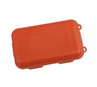 MERIGLARE Boîte Étanche Conteneur de Rangement Boîte Antichoc Coffret à Intérieur PE Conçu pour La Pêche Camping Sports Nautiques, Orange, S