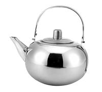 MERIGLARE Bouilloire en Acier Inoxydable pour Une Utilisation en Extérieur, Argent, 1L
