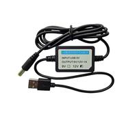 MERIGLARE Câble d'alimentation DC USB vers DC Convertisseur Électrique Cordon de Montée de Tension Adaptateur de Routeur Alimentation Portable pour Bande, 12V