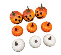 MERIGLARE Citrouilles Artificielles En Mousse, Empilables et Décoratives pour Halloween. Jolis Accessoires En Mousse pour La Décoration D'automne et Les Loi, Style b