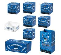 MERIGLARE Coffret Cadeau D' à Faire Soi-même, Léger, Robuste, Créatif, Compact, Pliable, Idéal Comme Cadeau D' Ou D', Bleu 6