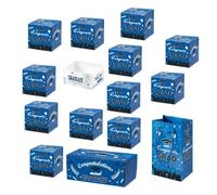 MERIGLARE Coffret Cadeau D' à Faire Soi-même, Léger, Robuste, Créatif, Compact, Pliable, Idéal Comme Cadeau D' Ou D', Bleu 12