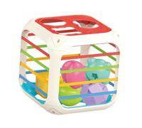 MERIGLARE Cube D'activités, Bac de Rangement, Blocs de Formes Sensorielles, Accessoires, Jouets Sensoriels, Jouets D'éveil pour La Maison, Les,