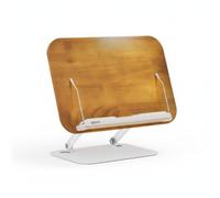 MERIGLARE de Lecture Support Livre Support Ordinateur Support Tablette Support Dictionnaire Pliable Compact Transportable Surface, Support De Lecture En Bois, Modèle Phare, 390x265mm