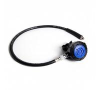 MERIGLARE Détendeur de Plongée Dorsal 2e Étage Régulateur Respiratoire Embout Soupape Structure en Léger pour Souffle Fluide et Réactif Adapté à Plongée Loisir Entraînement Randonnée Palmée , Bleu