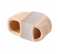 MERIGLARE Écarteur D'orteils à Double Trou Do, Couleur Chair, L | Élastique, Ergonomique, Orthèse, pour Chaussures, Maison
