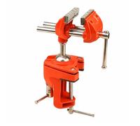 MERIGLARE Étau Polyvalent En Acier Réglable Étau Base Rotative 360° Rotatif til Serrage pr Bricoleurs, Menuisiers