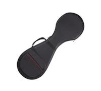MERIGLARE Étui Pipa Enfant Sac Housse Profilée Coque Structurée Intérieur Matelassé Zip Sécurisé Poche Pratique Oxford Port Main et Dos Adapté aux Déplacements vers l'École Leçons Pratiques Musicales