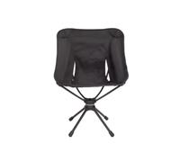 MERIGLARE Fauteuil Camping Pliable avec Rotation à 360 Structure en Alliage d'Aluminium et Tissu Oxford Confortable pour Pique-Nique Pêche et Détente en Plein Air, Noir
