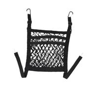 MERIGLARE Filet à Bagages pour Vélo, Panier élastique avec Crochets, en Polyester, pour Un Casque. Universel, Idéal pour Les d'affaires, 25x30 Cm