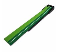 MERIGLARE Golf Putting Tapis de Putting Entraîneur de Putting Outil d'Entraînement Accessoire de Golf Revêtement en Gazon Artificiel et Fond Antidérapant pour, 2,5 Mètres