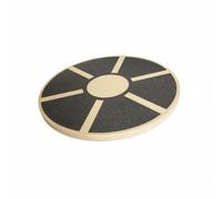 MERIGLARE Golf Swing Planche d'Équilibre Transfert de Poids Outil d'Entraînement Accessoire d'Exercice Correction Du Geste en Bois, Ronde / 180° / Planche D Équilibre En Bois
