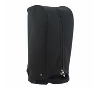 MERIGLARE Housse de Club de Golf Capuchon de Protection Nylon pour Sac Compatible avec Plusieurs Types de Sacs Adapté aux Golfeurs Transport Stockage, Mise À Niveau, PU Dépoli Noir, Adulte