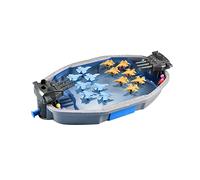 MERIGLARE Jeu de Société, Mini-jeu de Plateau, Jeu de Stratégie Portable pour Fêtes, Jeu de Plateau de Batailles Navales, pour Garçons, Filles et Tout-petits, Plane