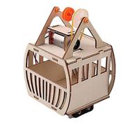MERIGLARE Kits de Maquettes En Bois pour Expériences Scientifiques à Faire Soi-même, Maquettes éducatives, Kits Scientifiques sur Le Thème Du Téléphérique