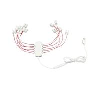 MERIGLARE Lampe Modèle Câblage Alimentation USB 5V Port Hub pour Lumière Miniatures Distributeur D'Énergie Accessoires Diorama Convient Aux Passionnés de Modéli, 12 Ports