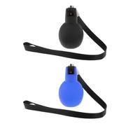 MERIGLARE Lot de 2 Sifflets à Main, Sifflets de Survie avec Cordon, Sifflets Sportifs Puissants pour La Survie, Le Basketball, La Marche, La Maison et L'éco, Bleu Royal Noir