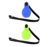 MERIGLARE Lot de 2 Sifflets à Main, Sifflets de Survie avec Cordon, Sifflets Sportifs Puissants pour La Survie, Le Basketball, La Marche, La Maison et L'éco, Vert Bleu Royal