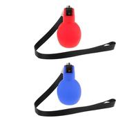 MERIGLARE Lot de 2 Sifflets à Main, Sifflets de Survie avec Cordon, Sifflets Sportifs Puissants pour La Survie, Le Basketball, La Marche, La Maison et L'éco, Rouge Bleu Royal