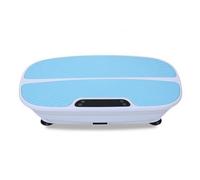 MERIGLARE Machine de Fitness à Domicile Plateforme Oscillante Plaque d'exercice Surface Striée Antidérapante Équilibre Amélioré Pieds de Support Matériaux , Bleu Ciel