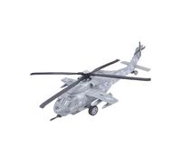 MERIGLARE Maquette D'hélicoptère, Jouet pour Enfants, Cadeau D'anniversaire, Petit Modèle Réduit D'avion En Métal, Gris