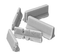 MERIGLARE Maquettes Miniatures de Blocs de Béton pour Routes à L'échelle 1:35, Accessoires de Décoration pour Maisons de Poupées