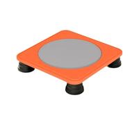 MERIGLARE Mini Trampoline pour Enfants, Mini Matelas Gonflable D'intérieur, Matelas Gonflable pour Filles et Familles, Jouet Gonflable D'intérieur pour, Orange