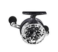 MERIGLARE Moulinet de Pêche Baitcasting Raft Lancer avec Rapport de 36 1 Bouton de Frein Supérieur Corps en Alliage Enroulement, Argenté, Style to 2