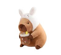 MERIGLARE Peluche Capybara, Décoration de Salon, Cadeau Original, Jouet pour Dormir pour, Adultes, Enfants, Garçons, Filles, Lapin 40cm