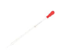 MERIGLARE Pipette Doseuse En Verre avec Capuchon En Caoutchouc, Pipette pour La Chimie de Laboratoire, A Transparent