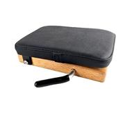 MERIGLARE Planche de Planche Appareil d'Exercice Planche d'Étirement Support de Rééducation en Similicuir et Bois avec Poignée Métallique Adaptée aux Séances de