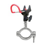 MERIGLARE Porte-Canne à Pêche Support Bateau Pince Universelle pour Rambardes Angle Réglable et Composants Enduits Matériel , 25mm , Base De Pêche en Bateau [Modèle A]