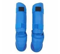 MERIGLARE Protège Tibia Arts Martiaux Protège Jambe Protège Tibia Protège Pied Gants Couverture Complète des Tibias et Mains Conception Légère en Polyester et, M