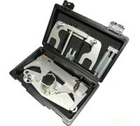 MERIGLARE Set Coffret Calage Moteur Set Synchronisation Distribution Plaques Planes et Goupilles Métal Valise Rangement Convenant à Réparation Moteur Garage Cours Pratiques