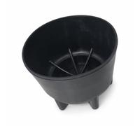 MERIGLARE Socle Bouteille Plongée Base Cylindre Support Réservoir Semelle Protection Caoutchouc Haute Résilience Cœur Creux pour, Pour Bouteille En Acier De 6 Litres