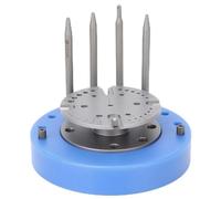 MERIGLARE Support d'Équilibre Montre Plateforme Réparation Porte- Disque Gravé Fond Renforcé Emplacements Multiples Assemblage Métal Plastique Adapté à Établi