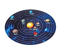 MERIGLARE Système Solaire Huit Planètes Jouets Cognitifs Jouet D'apprentissage Des Sciences pour Les Enfants, Multicolore, 30x23x8cm