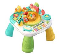 MERIGLARE Table D'activités Musicales, Jouet Sensoriel Sonore, Jouet D'éveil pour Bébés, Vert