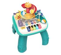 MERIGLARE Table d'apprentissage Musicale Multicolore, Table D'activités Sonores pour Enfants, Mignonne pour